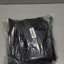 NICETOWN Blackout Curtain Panels for Living Room, Black, 2 Panels, W52 inches x L80 inches, Energy Efficient & Noise Reducing Thermal Insulated Rod Pocket Blackout Drapes/Draperies for Window