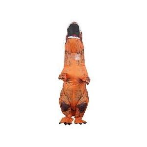 T-Rex Dinosaur Inflatable Costume Halloween Cosplay Blow Up Outfit Fancy Dress Adult Toys