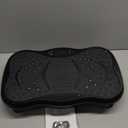 Vibration Plate Exercise Machine, Lymphatic Drainage Machine for Weight Loss, Lymphatic Drainage & Muscle Recovery, Multiple Speeds with Bluetooth & Remote, Max User Weight 330lbs (Pure Black)