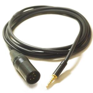 Bispa Recable Cable (Cou) UCWBHP-4MX4 [3.5mm-4 Pole to XLR-4PIN]