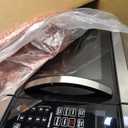 Farberware 0.7 Cu. Ft. Countertop Microwave Oven – 700 Watts Power, Auto Cook Settings, Defrost, Easy Clean and Child Safety Lock - Stainless