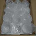 4 Inch Small Glass Cylinder Vases for Centerpieces | 12pcs Clear Flower Vase for Wedding Decorations, Floating Candle Vases in Bulk, Hurricane Candle Holders for Table, Home Dcor