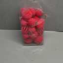 30pcs Velvet Christmas Ball Ornaments, Flocked Shatterproof Christmas Ornaments Hanging Xmas Tree Decorations Set for Home Party Holiday Decor (Multi-Size, Fuchsia Pink)