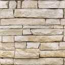 3D Peel and Stick Faux Stone Wall Panels 11.8" x 11.8" 10-Pack, Stone-Look Wall Sticker, Thin Lightweight PVC Self Adhesive Wall Tiles for Interior Decor, Beige