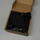 Idepet Dog Suspender Boots, Tall Dog Boots Anti-Slip & Fall Waterproof Shoes Leggings, Adjustable Suspender Boots for Dogs Winter Snow Rain Hiking Paws Protector(Black, 2)