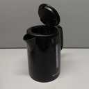 Toastmaster Electric Kettle by Select Brands - Cordless Electric Water Boiler for Coffee, Tea & More - Use This Electric Tea Kettle in Your Kitchen or Dorm - 1.7 Liters, Black