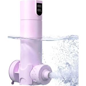 Bath Jets for Tub Portable Cordless Bath Jet Spa for Bathtub with Vacuum-Lock Suction, Dual Jet & Bubble Mode, 360 Adjustable Water Flow