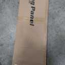 Art3d 4-Pack Glue-On Wall Panels, Wood Grain Texture Interior Wall Decor, 104"x12" Recycled Polystyrene Wainscoting Panels, Low Emission for Living Room Bedroom,Natural Oak