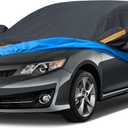 Car Cover Waterproof All Weather Outdoor Windproof Dustproof UV Protection Fit Sedan BMW 2 Series,Chevrolet CobaltDodge NeonKIA SephiaNissa Versa (A3-Fit Sedan Length 178-185 inch)