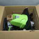 BUCOTOD 18-Inch 13.5 Amp Tiller/Cultivator with 6 Steel Tines, 3-Adjustable Wheels, Foldable Handle, 8'' Tilling Depth Electric Corded Tillers, Electric Garden Rototiller for Garden Lawn Soil Digging