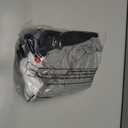 Ficerd 3 Pack Women's V Neck T Shirts, Summer Casual Short Sleeve Tops Loose Fit Rolled Sleeve Tees Trendy Shirts, Size Small