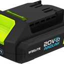 Steelite 21V 2.0Ah Lithium-Ion Replacement Battery Pack, Not Compatible with Other Brands