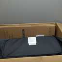 ANGELBLISS Baby Bassinet Bedside Crib, Pack and Play with Mattress, Diaper Changer, One-Push Setup Playards from Infants to Toddlers (Balck)