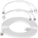 16FT Extension Cable Kit for Govee Permanent Outdoor Lights, Extension Cord Compatible with Govee H705A H705B H705C H706A H706B H706C H705D H705E H705F