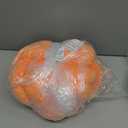 Knot Ball Pillow, Round Decorative Throw Pillows Cushion, 11 Inch Orange Soft Plush Knotted Pillows Pillow, Modern Home Throw Knot Decorative Cushion
