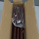 Solid Wooden Coat Rack Freestanding, New Zealand Pine Coat Tree with 8 Hooks & 3 Adjustable Sizes for Coats, Hats, Handbags and Scarves, Space Saving for Entryway/Office/Bedroom (Brown) (1 PC)