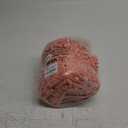 ACCUMTEK Striped Coral Bathroom Rug Mat 24"x17" Ultra Soft, Non Slip Chenille Bath Rugs, Absorbent Plush Shaggy Bath Mats for Bathroom, Bedroom, Kitchen, Shower, Tub