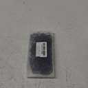 Curtain Hooks for Drapes Pins 120 Pack 1.2 Inch Metal Pinch Pleat Hooks Drapery Hooks for Pleated Drapes for Window Door and Shower Curtain (Black)