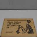 Extra Large 2-Sided Undercoat Rake for Dogs & Cats, Dog Brush for Shedding Remove Mats, Dematting Comb, Safe&Gentle Grooming Brush for German Shepherds Medium to Long-Haired Pets,Premium Wooden Handle