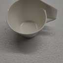 Villeroy & Boch New Wave Cafe Cappuccino Cup, 8.5 oz, Premium Porcelain, White