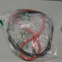 4 AWG Battery Cable 6FT 4 Gauge Pure Copper Battery Inverter Cables with 3/8 in Lugs Both Ends Power Inverter Wire Set for Automotive Solar Power Inverter Marine Boat RV Car Motorcycle (6FT)