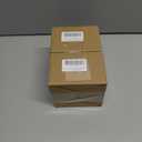 2 x JSVER Stainless Steel Cigar Ashtray with Lids for Home Office Decoration, Outdoor Patio, Balcony (Silver)