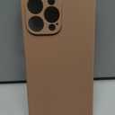 Miracase Designed for iPhone 14 Pro Max Phone Case with Screen Protector,[Upgraded Enhanced Camera Protection],Shockproof Liquid Silicone Case with Microfiber Lining,6.7 inch, Chocolate