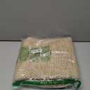 Collive Kitchen Runner Rug, 2' x 4.3' Hand-Woven Reversible Washable Rugs, Tan Cotton Modern Farmhouse Bathroom Mat Hallway Carpets for Foyer Bedroom Entry Back Door Decor