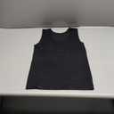 Chest Binder for Transgender FTM Breast Binder Long Trans Tank Binder (Large, Black)