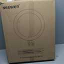 NEEWER Ring Light 18inch Kit: 55W 5600K Professional LED with Stand and Phone Holder, Soft Tube & Bag for Tattoo Lash Extension Barber Makeup Artist Studio Video Photography Lighting, RL-18
