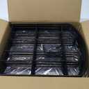 28 Pack Decorative Garden Fence Outdoor 24in (H) x 30ft (L) Coated Metal RustProof Landscape Wrought Iron Wire Border Folding Patio Fences Flower Bed Fencing Animal Barrier Section Panels Decor