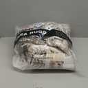 Area Rug 8x10 Washable Vintage - Soft Traditional Rugs for Living Room Large Non Slip Backing with Low Pile Farmhouse Oriental Retro Carpet for Bedroom Dining Room or Home Office - Tea Brown