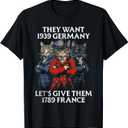 They Want 1939 Germany T-Shirt (Small, Black)