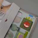 Taf Toys Busy Board for Toddlers, Montessori Toy for 18 Months & up with 10 Educational Toddler Activities to Develop Fine Motor & Problem Solving Skills Learning Sensory Board Travel Toy Non-Toxic.