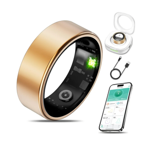 Milavan Smart Health Ring for Women Men Fitness Tracker, Yellow 6