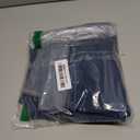 Eddoyee Jean Skirts for Women Denim Stretchy Mid-Rise Y2K Mini Skirt with Pockets (Blue, M)