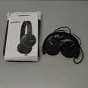 Sony ZX110 Over-Ear Dynamic Stereo Headphones (Black)