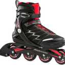 Bladerunner by Rollerblade Advantage Pro XT Men's Adult Fitness Inline Skate, Black and Red, Inline Skates, 11