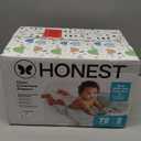 The Honest Company Comfort Dry Disposable Daytime Diapers for Sensitive Skin, Hypoallergenic, Fragrance-Free, Turtle Time + Pattern Play, Club Box Size 2 (12-18 lbs), 72 Count