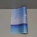 Auhoahsil Large Mouse Pad, XXL Gaming Mousepad, Desk Mat for Desktop, Thick Rubber, Big & Long Size, Stitched Edges, Full Desk Pad for Laptop & Computer, Extended 31.5 x 11.8 in, Beach Coconut Tree