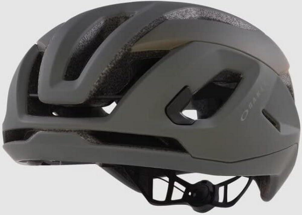 Oakley Aro5 Race Bike Helmet (Large, Dark Gray/Lght Crry)