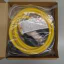 NEMA L6-30 Generator Extension Cord, NEMA L6-30P Male Plug to L6-30R Female Receptacle 3 Prong 30 Amp Generator Locking Power Cord, 3x12 Gauge, 250volt 7500watts Power Cable(10ft)