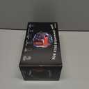 MTG Commander Deck Box - Portable Double Card Deck Box Fits 200 Double Sleeved Cards, Durable Magnetic Cards Case, Includes Dice Tray, Magnetic Card Holders and Dividers, Black/Red