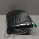 Hat Boxes for Women/Men Storage, 17" D x 10" H, Round Hat Storage Box Container for Closet, Clothes Storage Bin for Stuffed Animal Toy, Foldable Hat Box for Travel with Dustproof Lid (Black)