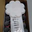 Nicpro Acrylic Paint Set, 24 Colors with 12 Brushes & Palette, Non Toxic Art Supplies Kit for Painting Fabric, Canvas, Clay, Wood, Rock & Ceramic, Easter Eggs, Rich Pigments for Beginners, Students & Professional Artists (2 oz, 60 ml)