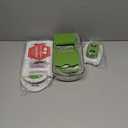 Mueller Pro-Series 10-in-1, 8 Blade Vegetable Chopper, Onion Mincer, Cutter, Dicer, Egg Slicer with Container, French Fry Cutter Potato Slicer, Home Essentials, Salad Chopper White Sand/Green (8 Blade, White Sand/Green)