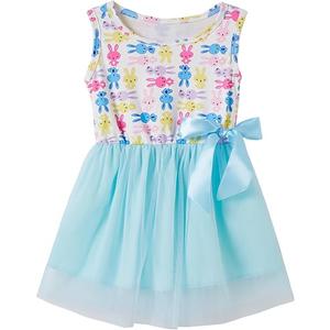 Girls Sleeveless Dress Toddler Bunny Tutu Sundress Casual Party Dresses 100