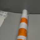 24 Pack Thanksgiving Cups - 16oz Orange & White Plastic Fall Party Cups with Autumn Pumpkin and Turkey Designs, Perfect for Friendsgiving and Holiday Celebrations