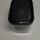 MR.SIGA Dish Soap Dispenser for Kitchen,2 in 1 Premium Sponge Holder, Dishwashing Soap Pump Dispenser for Countertop, Black