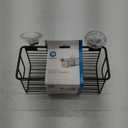 Inter Design Suction Basket maximum suction Black Color Rust proof